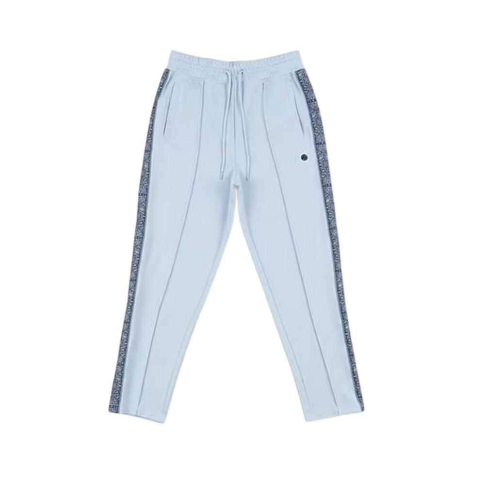 Pretty Green Mens Paisley Tracksuit Bottoms / Light Blue